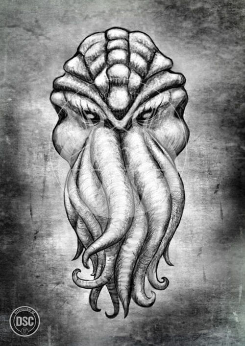 Imagen Cthulhu Blanco